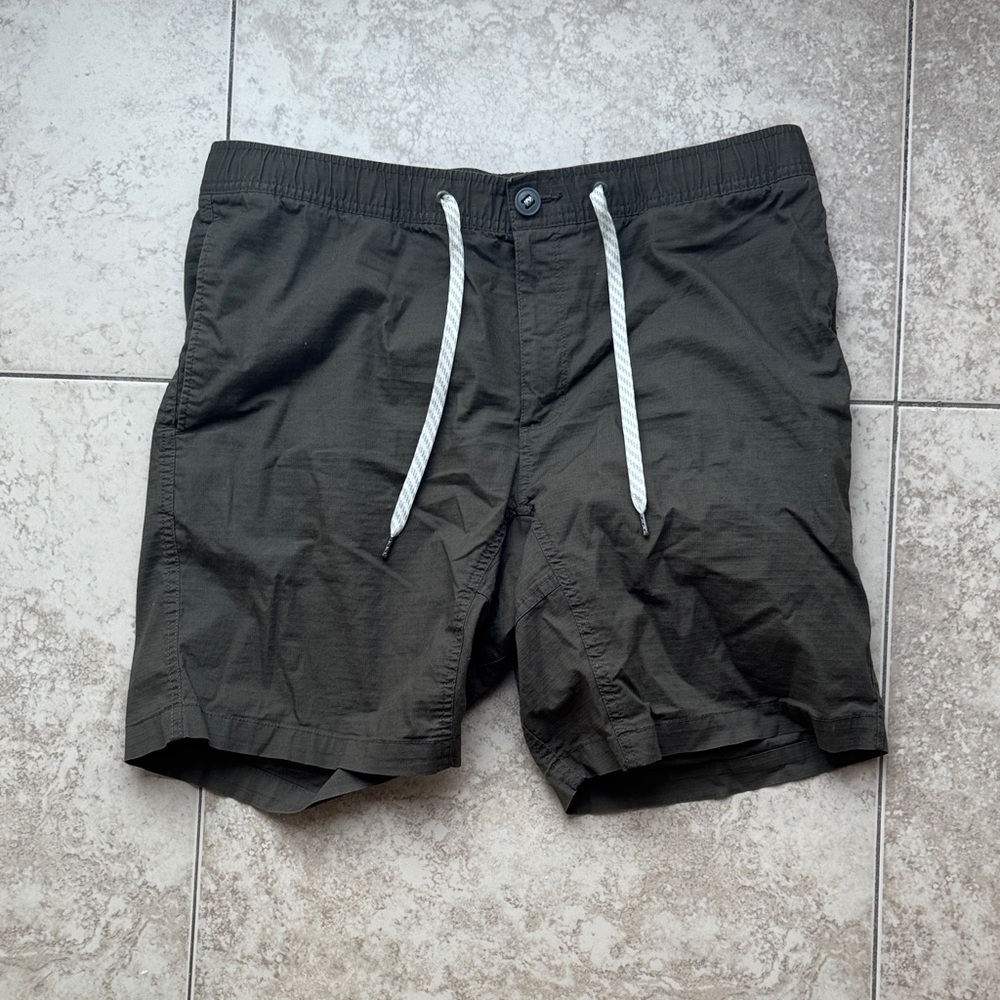 Vuori Men's Dark Olive Shorts